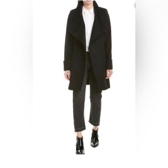 Trina by Trina Turk Fiona Wool Blend Coat - Picture 1 of 9